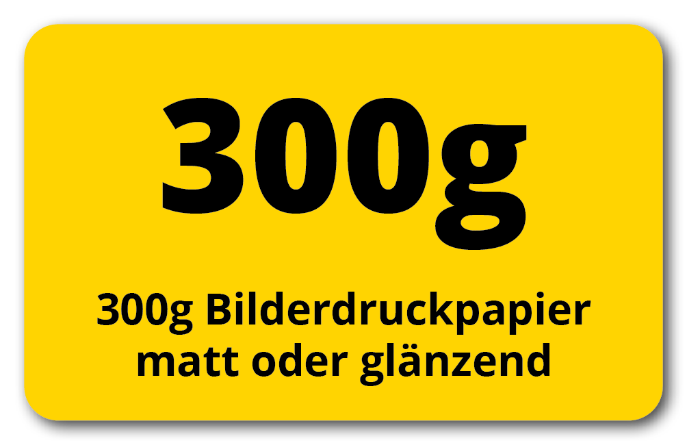 300g Bilderdruckpapier